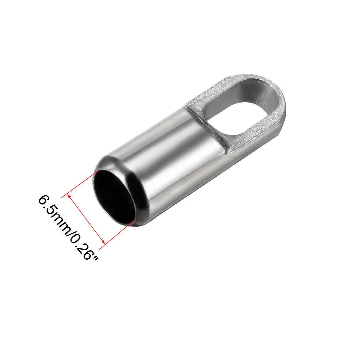 5pcs Fish Tape Replacement Leader for Wire Puller (6.5mm, 26mm Length)