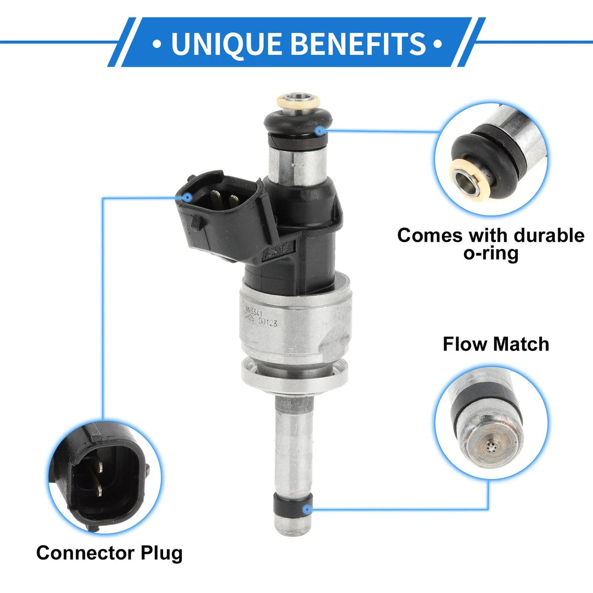 1 Pc Fuel Injector No.166006CA0A for Nissan Altima 2.5 (2019–2024)