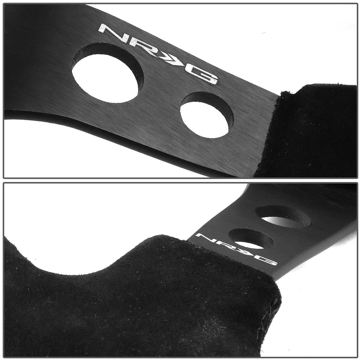 NRG Reinforced Steering Wheel 35cm 3" Deep Dish for Universal Fit (Year Unspecified)