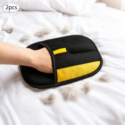 2X Pet Hair Remover Gloves for Cat & Dog