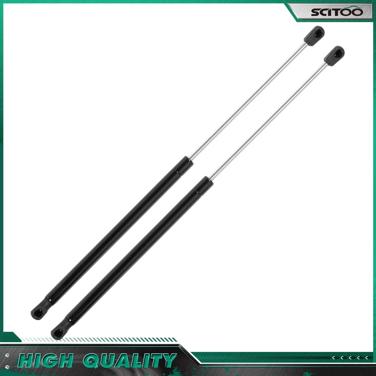 2X Rear Hatch Tailgate Lift Support Struts Shocks for Ford Fiesta (2011–2017)