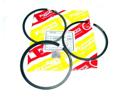 Piston Ring Set .040" Oversize for Royal Enfield Bullet 350cc (No Years Specified)