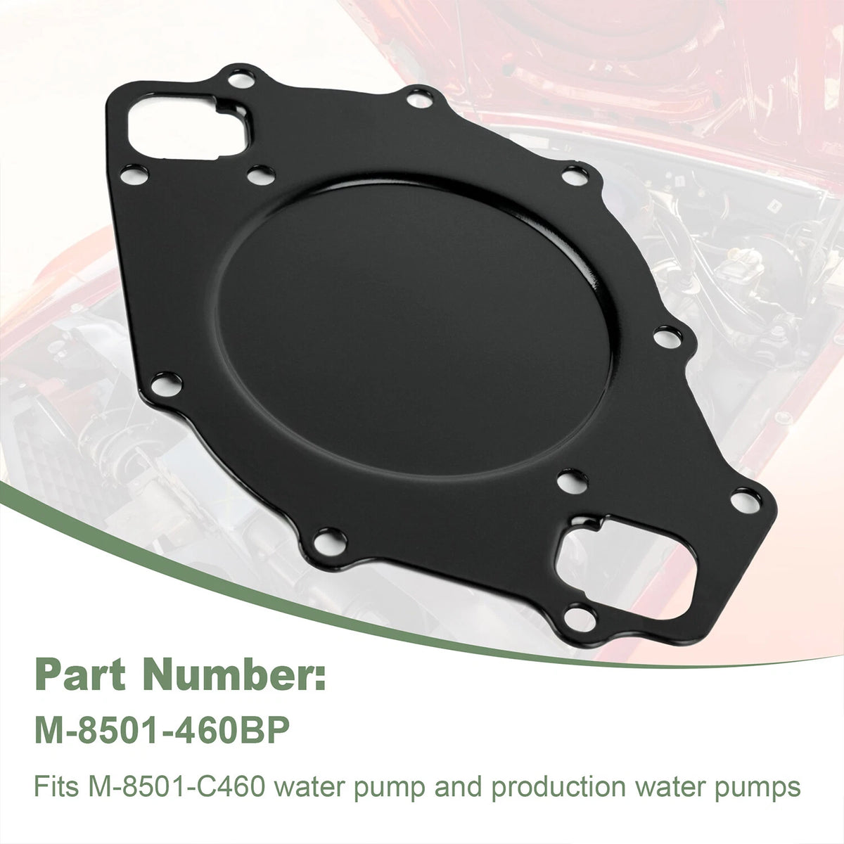 Water Pump Backing Plate for Ford 429 460 Big Block Engines (1968–1997)
