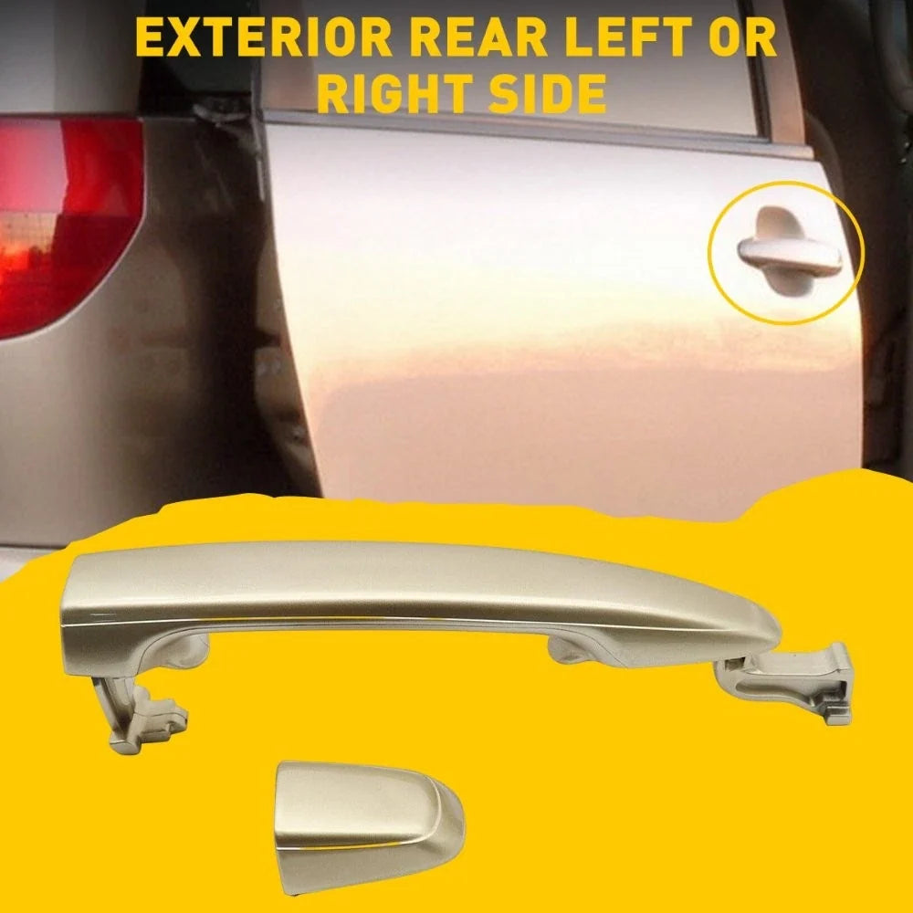 Rear Outside Door Handle RH for Toyota Sienna (2004–2010) EXV Desert Sand Mica