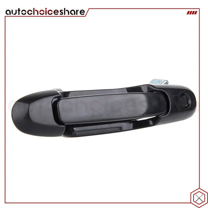 Set of 4 Exterior Door Handles Black for Toyota Sienna (1998–2003)