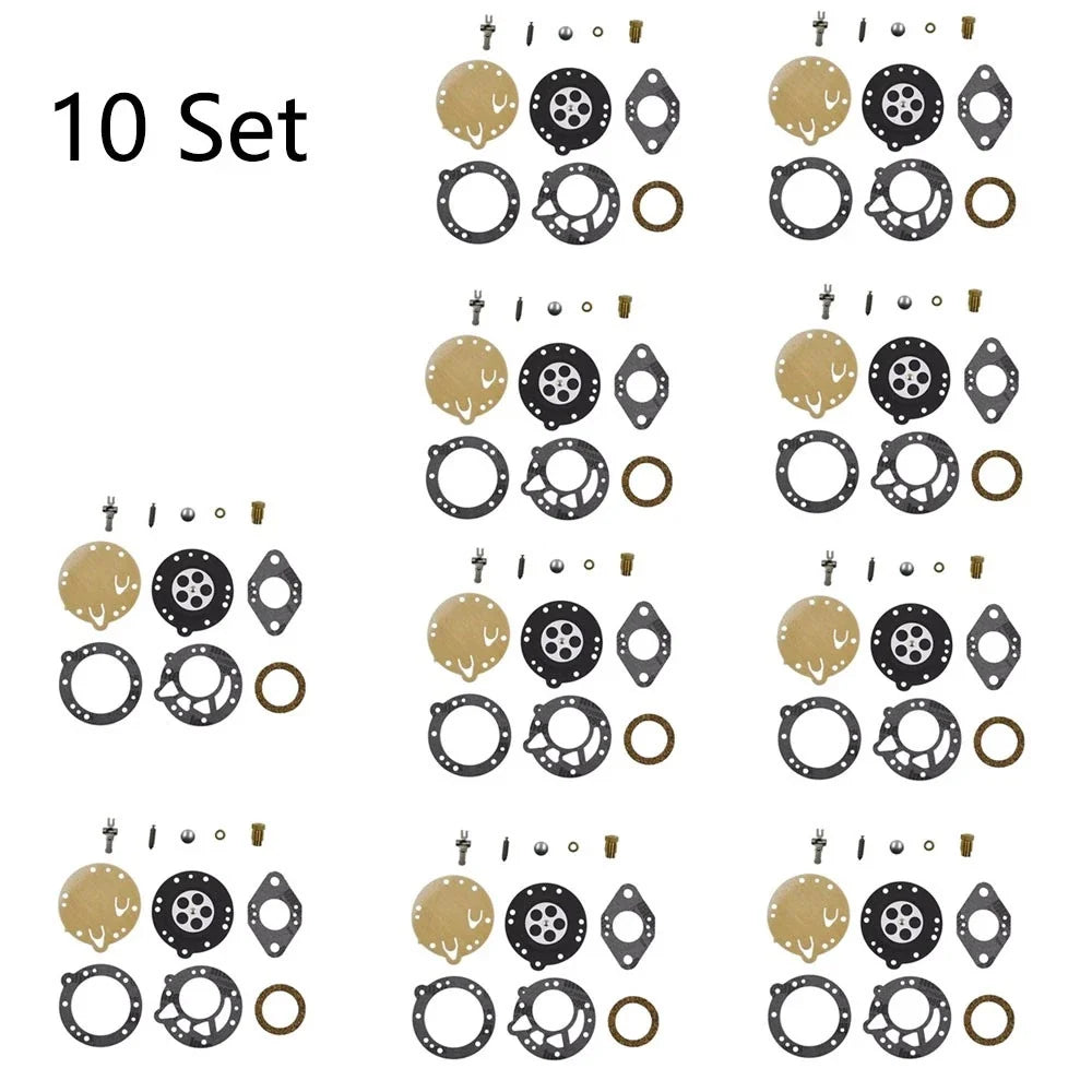 Set of 10 Carburetor Gasket Kit for Tillotson RK-114HL HL Series
