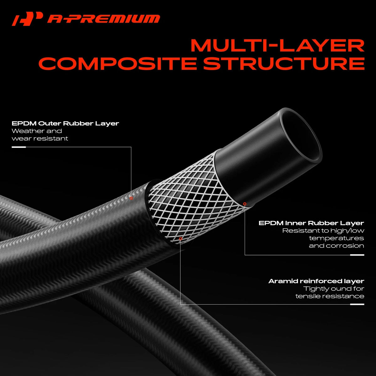 Lower Engine Radiator Hose for Honda Accord (2018–2024)