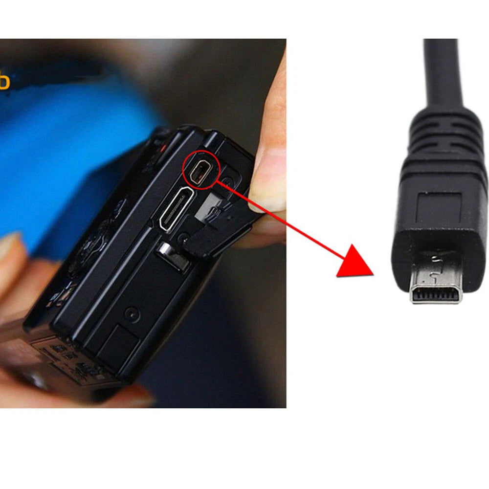 10x 1.5M/5ft USB Data Cable for Nikon Coolpix L19 L20 L100 S620 UC-E6