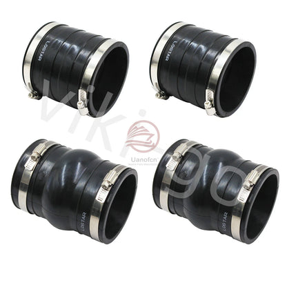 Exhaust Hose Bellows for OMC Volvo Penta 4.3/5.0/5.7L (Upper Lower Rubber)