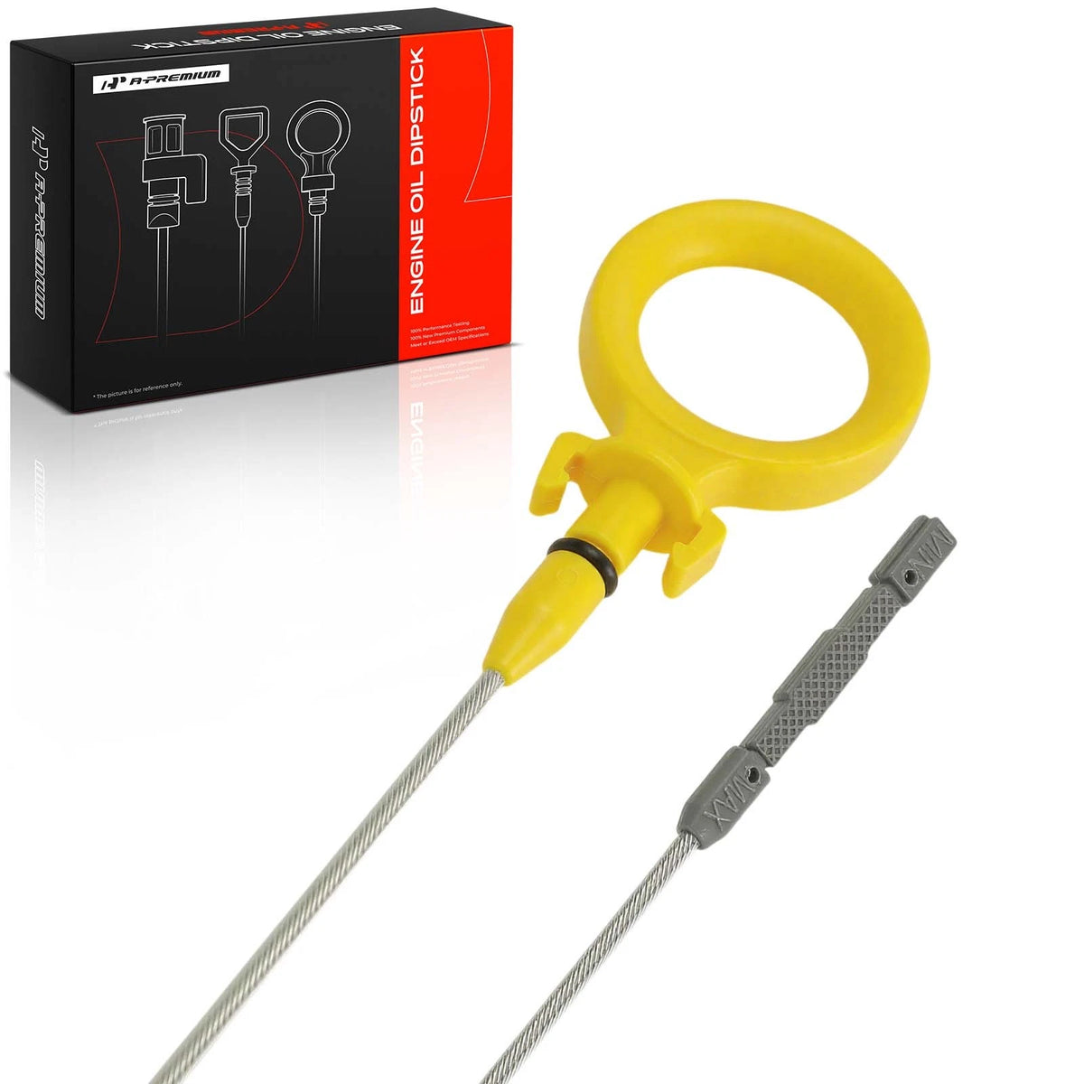 Engine Oil Dipstick for Audi A4 A4 Quattro (2005–2009) 06D115611A, 06D115611B