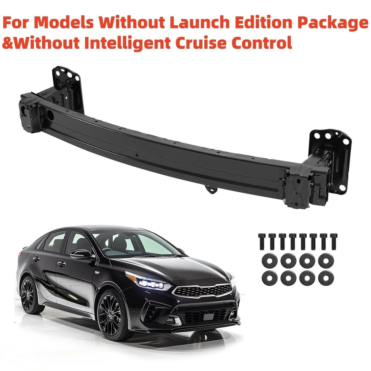 Front Steel Bumper Reinforcement for Kia Forte (2019–2021) CON-A000006, 64900-M7000