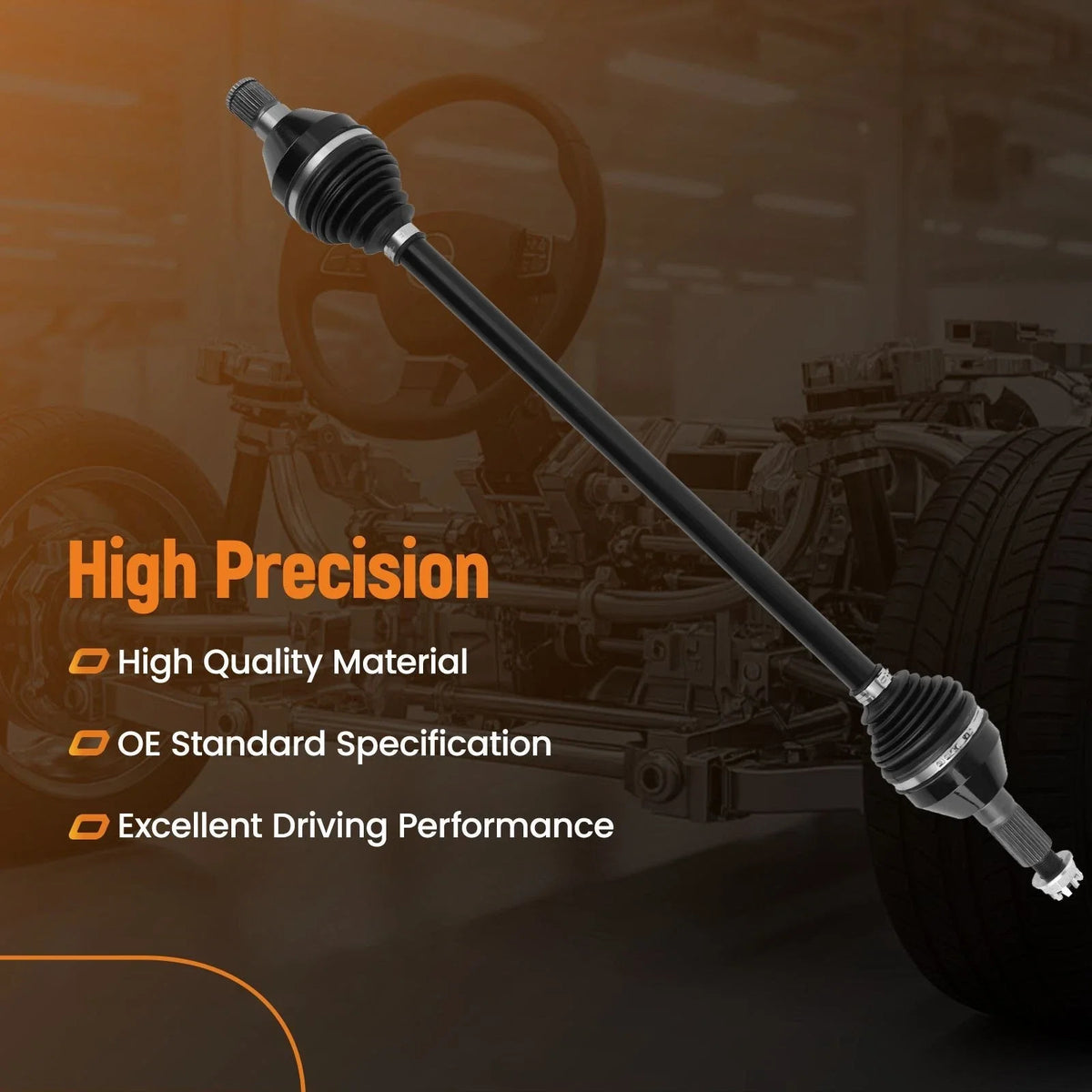 72" Rear Axle for Can-Am Maverick X3 XRC Turbo RR (2020)