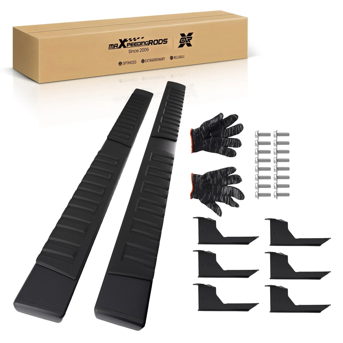 Non-Slip Running Boards Nerf Bars for Toyota Tacoma (2005–2023)