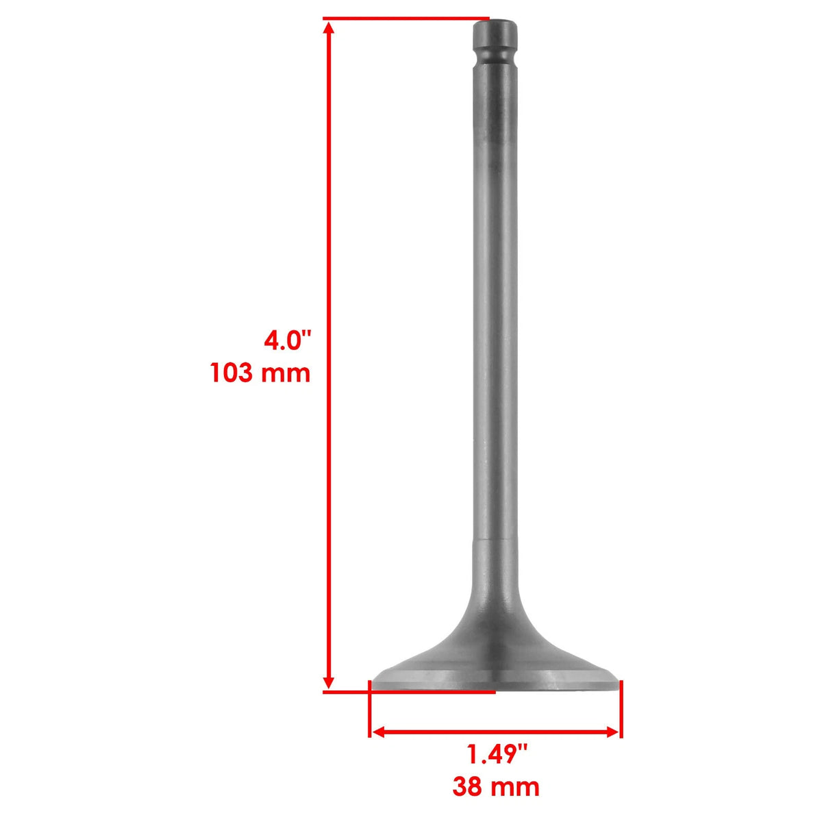 Cylinder Head Intake Exhaust Valve Kit for Yamaha XT250 (1980–1983) CE0289XK204LL
