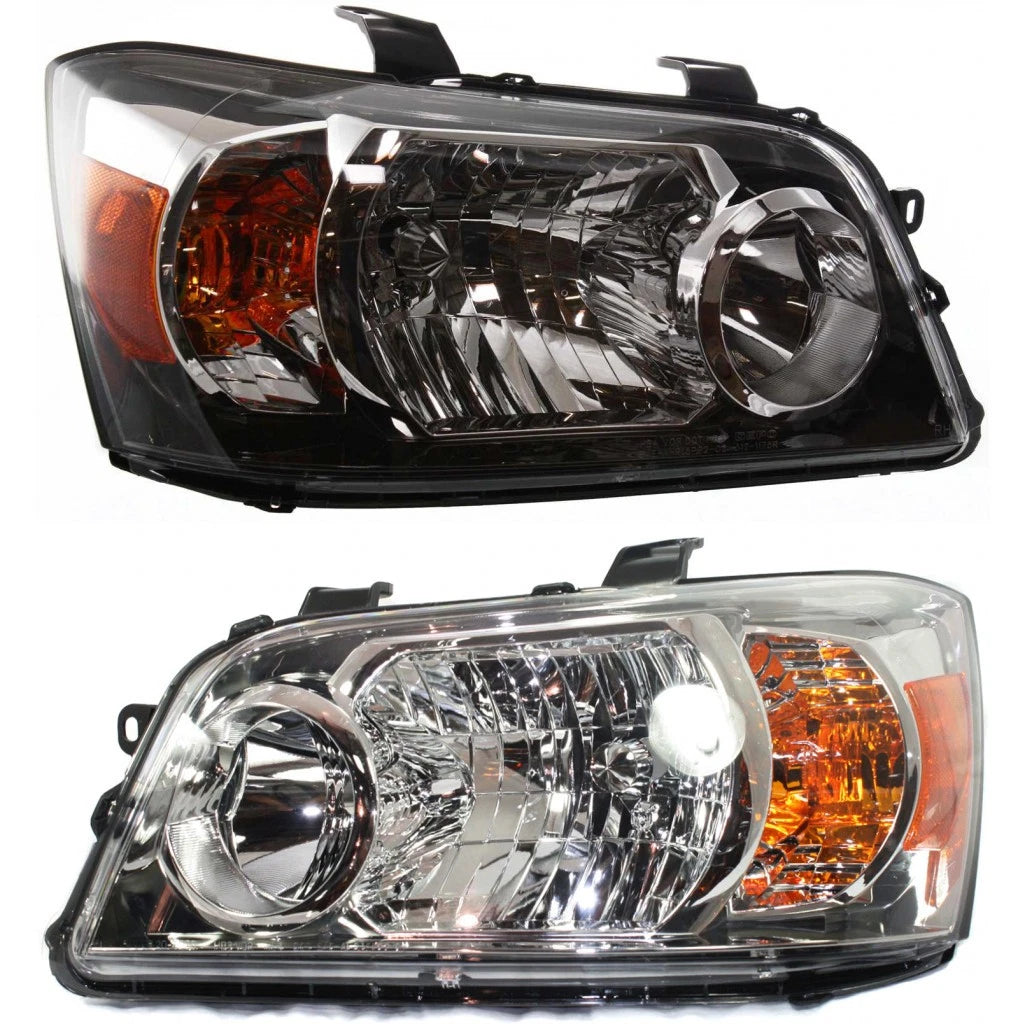 Headlight Assembly Pair for Toyota Highlander (2007) PLX-M0-TY829-A101L, TO2518111, TO2519111