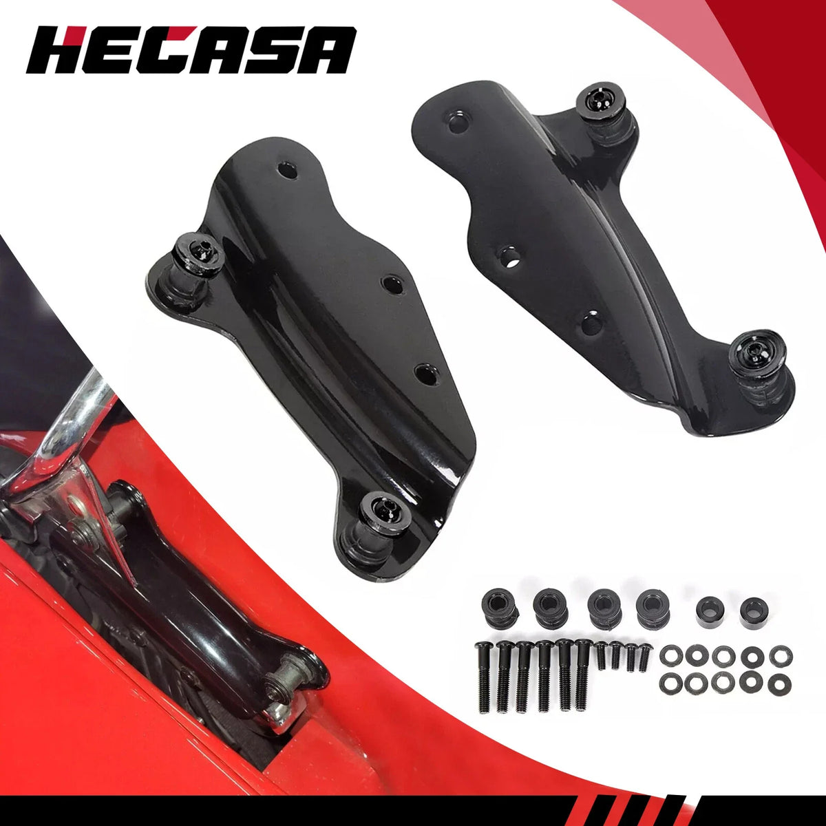 4 Point Docking Hardware Kit for Harley Touring Street Glide Road King (2009–2013)