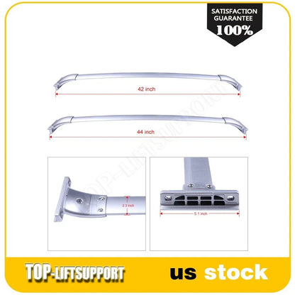 Set of 2 Roof Rack Cross Bars for Nissan Pathfinder (2013–2021) Aluminum