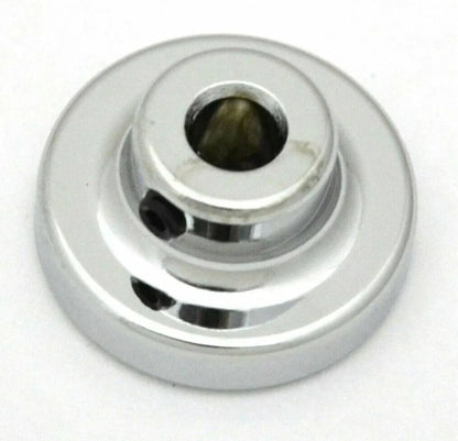 1" Chrome Fan Air Knob Sticker for (Part# 23609)