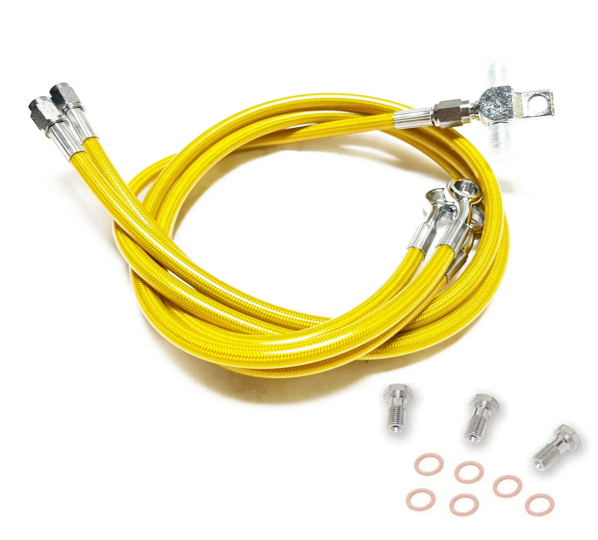 Streamline Steel Braided Front Brake Line for Honda TRX700XX (2008–2009)