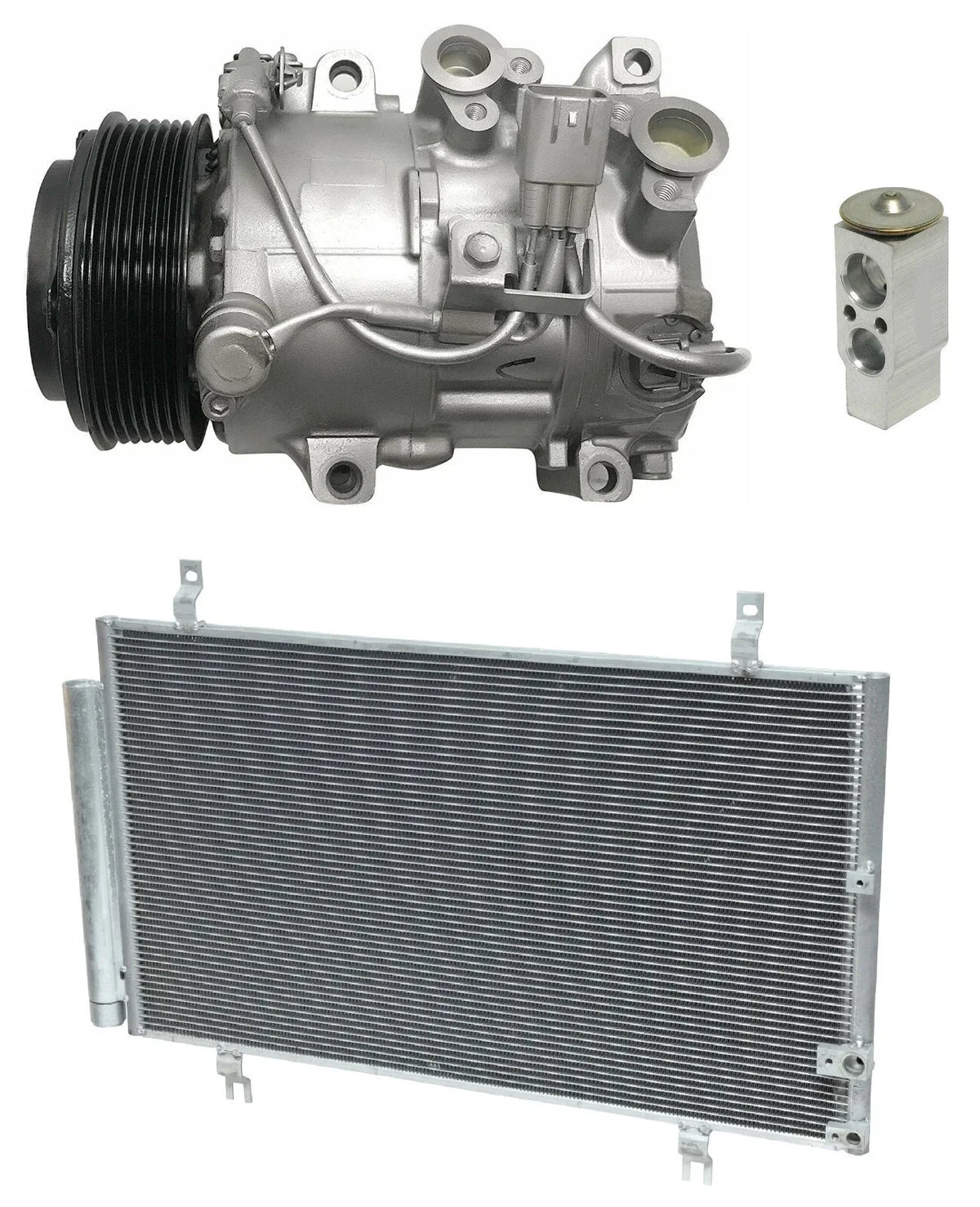 AC Compressor Kit With Condenser for Lexus GS350 3.5L (2008–2010)