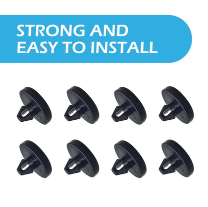 8PCS Brake Pedal Pad and Light Switch Stopper for Automotive Clutch