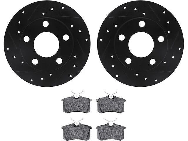 Brake Pad and Rotor Kit for Volkswagen Passat (61227DCVF)
