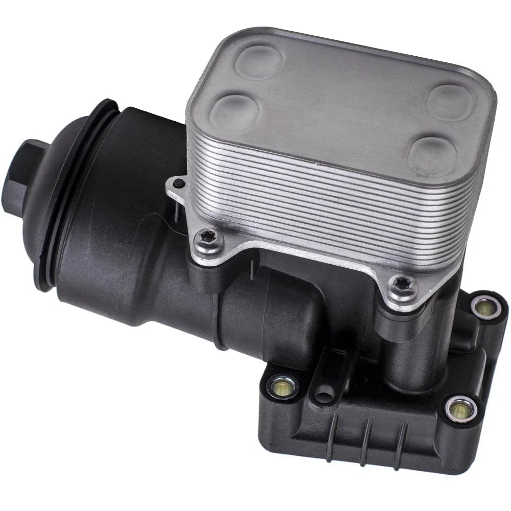 Oil Filter Housing w/ Filter & Cooler for VW Audi Seat Skoda 2.0L (2010–2023)