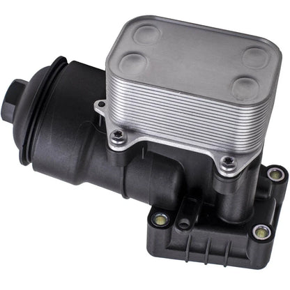 Oil Filter Housing w/ Filter & Cooler for VW Audi Seat Skoda 2.0L (2010–2023)