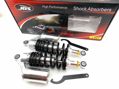 11" JBS Nitrogen Lowering Shock Absorbers for Harley HD FXDF Dyna Fat Bob (2008-2017)