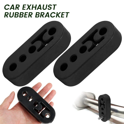 2Pc Adjustable Polyurethane Rubber Exhaust Hangers for Universal Fit