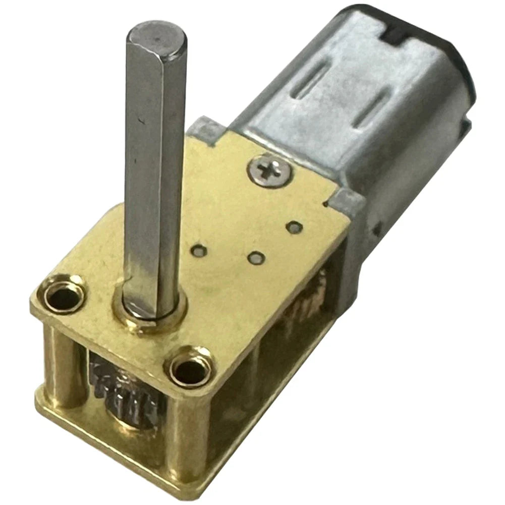 N20 1218 3V DC Low Speed Gear Motor for Educational Kits (Metal Plastic)