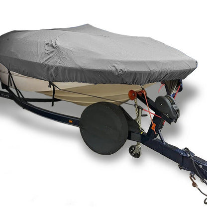 Boat Cover for Glastron T-166 Sportster XL (O/B) (Trailerable, Waterproof)