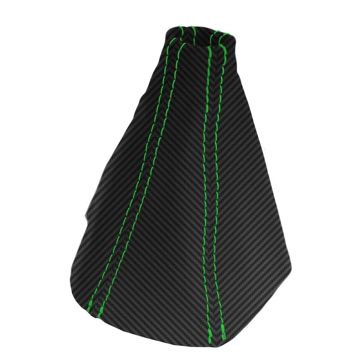 Manual Shift Boot Cover for Acura NSX (1991–2005) Carbon Fiber Green Stitch