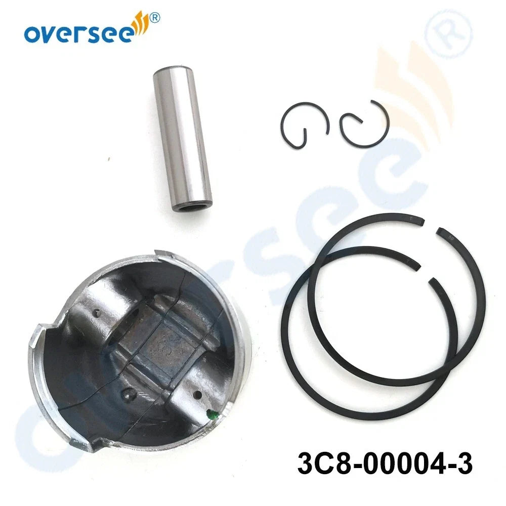 Piston Kit +0.5MM for Tohatsu 40 50HP M40D M50D (3C8-00004-3, 779-96152)