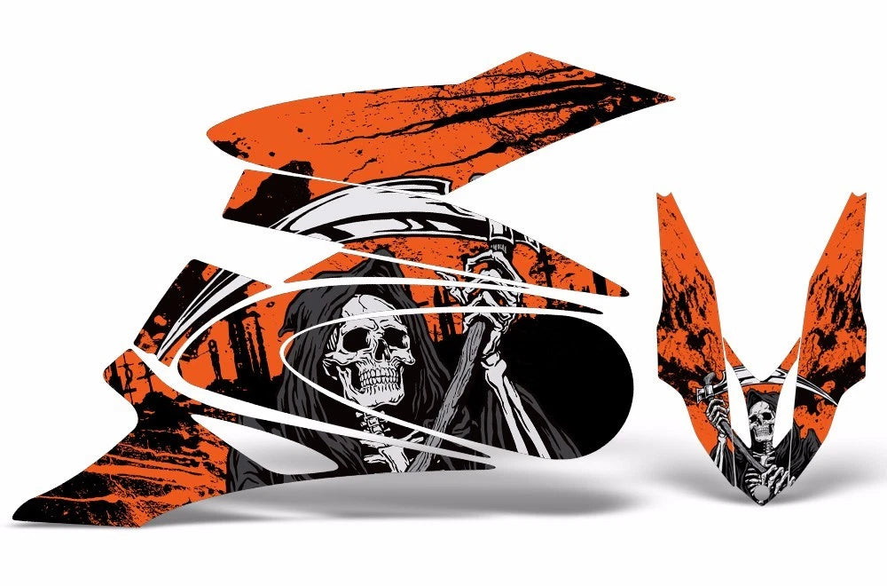 Snowmobile Sled Graphic Decals for Yamaha Apex (2006–2010)