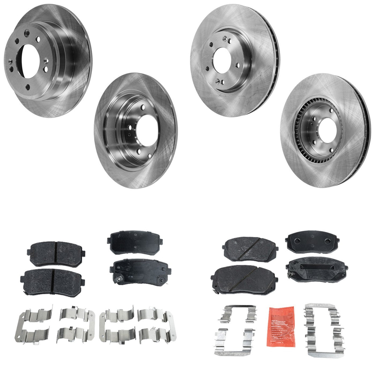 Brake Disc and Pad Kit for Hyundai Tucson, Kia Sportage (2012–2016)
