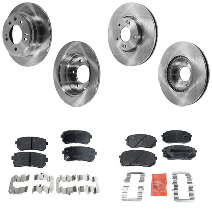 Brake Disc and Pad Kit for Hyundai Tucson, Kia Sportage (2012–2016)