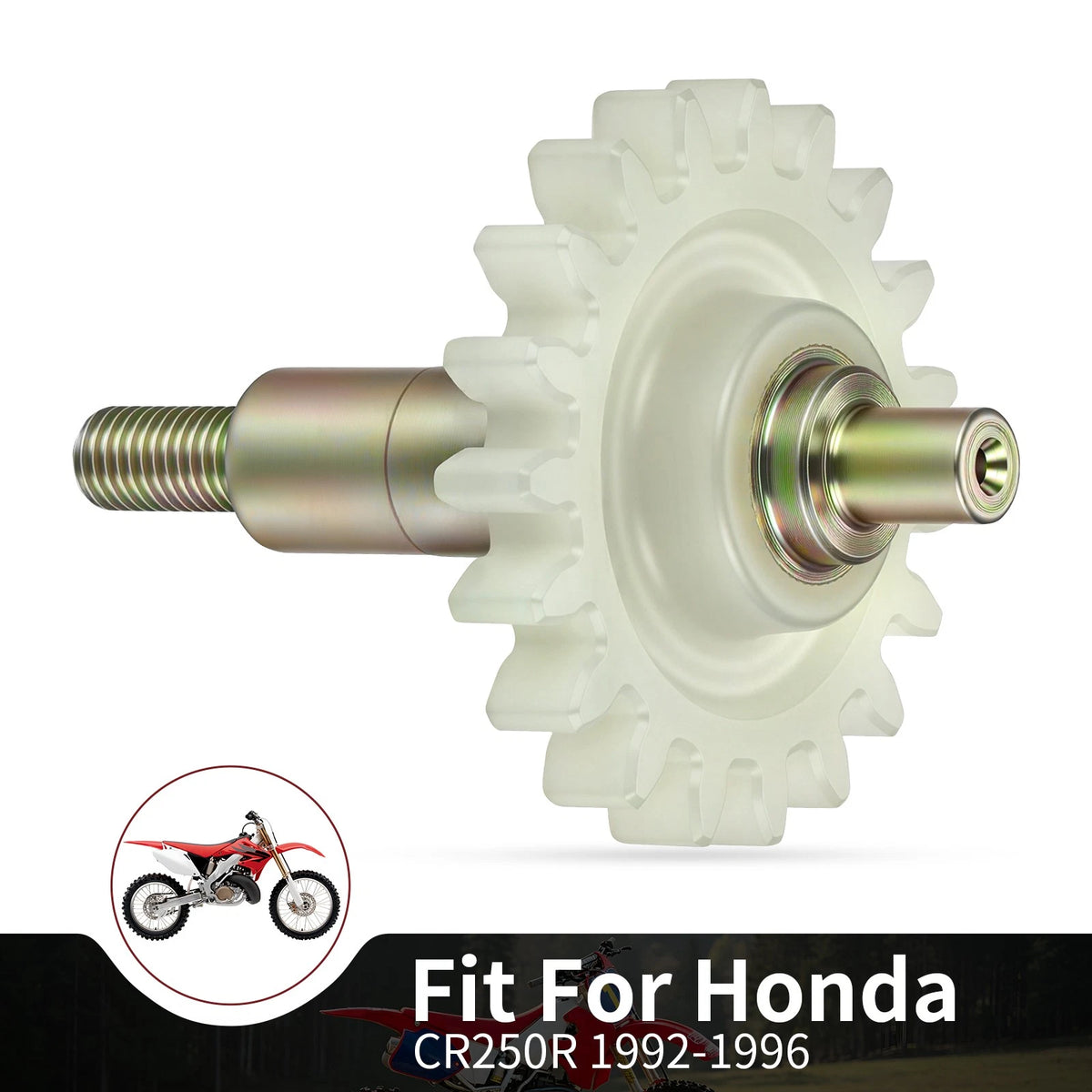 Water Pump Shaft Gear for Honda CR250R (1992–1996) 19240-KZ3-860