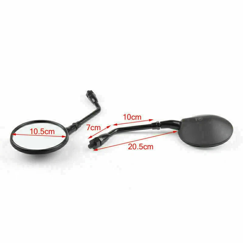 1 Pair Rearview Side Mirrors for Honda CB400SS VT750 CBF500 (2004–2005) T9