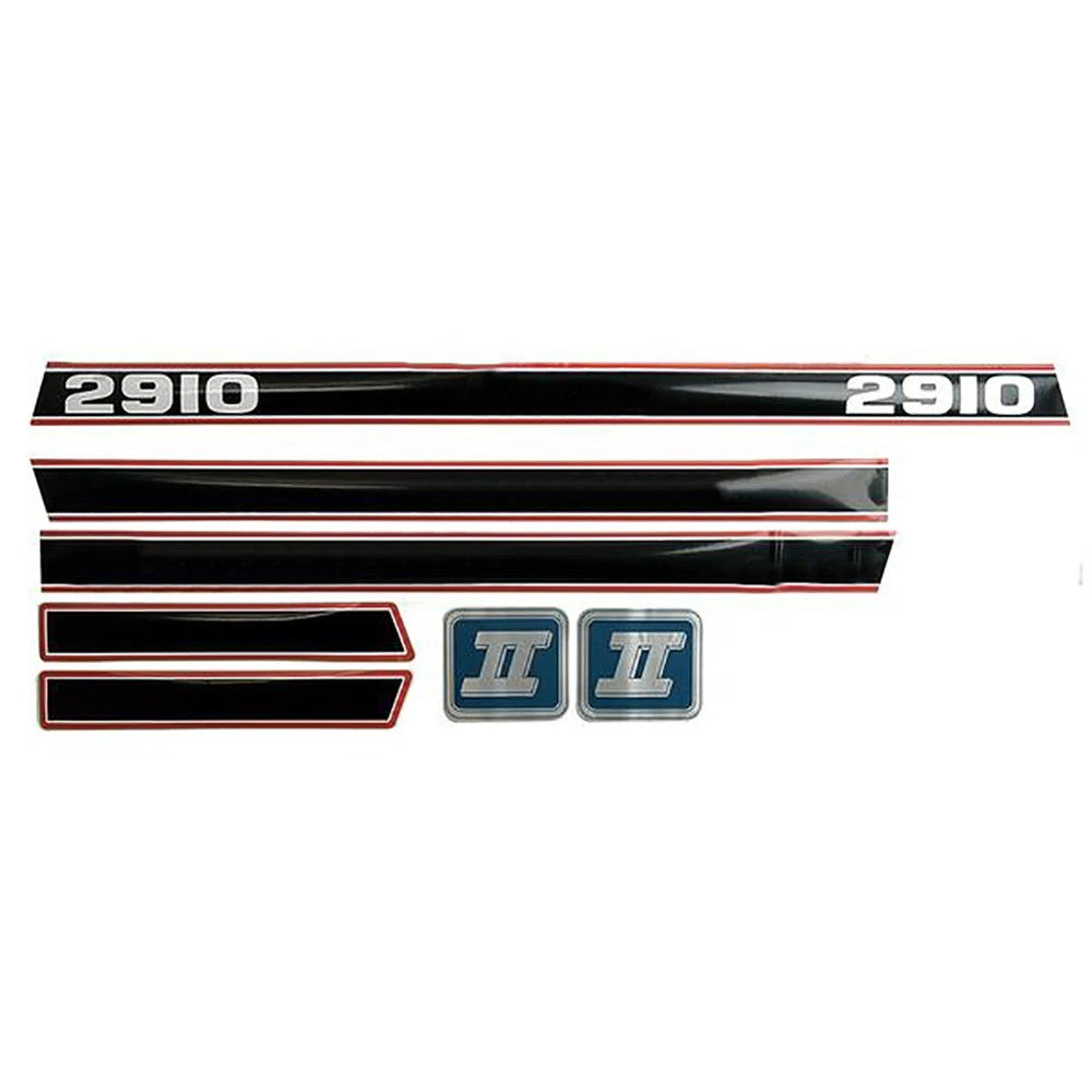 Hood Decal Set for Ford Tractor 2910 (No Year Supplied)