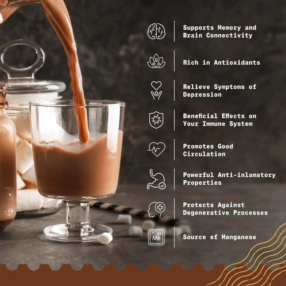 Cacao Powder Organic 35oz Unsweetened Non-Alkalized