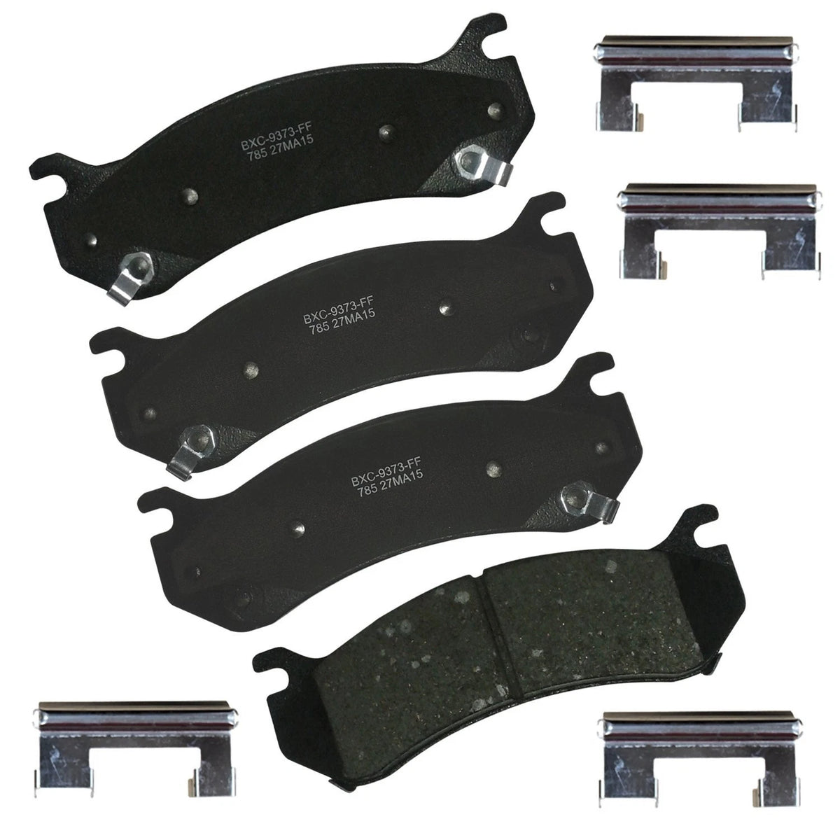 Premium Brake Pads for Cadillac Escalade, GMC Sierra, Silverado, Hummer H2