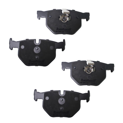 Set of 4 Rear Ceramic Brake Pads for BMW 525i 525xi 528i X5 X6 (D1042, P-1042)