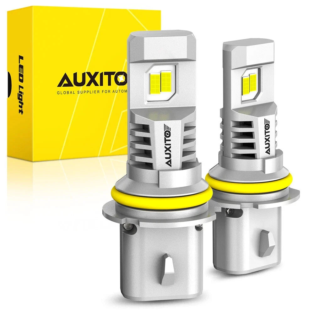 2X AUXITO 9007 LED Headlight Bulbs for Ford F-150 F-250 (1992–2003)