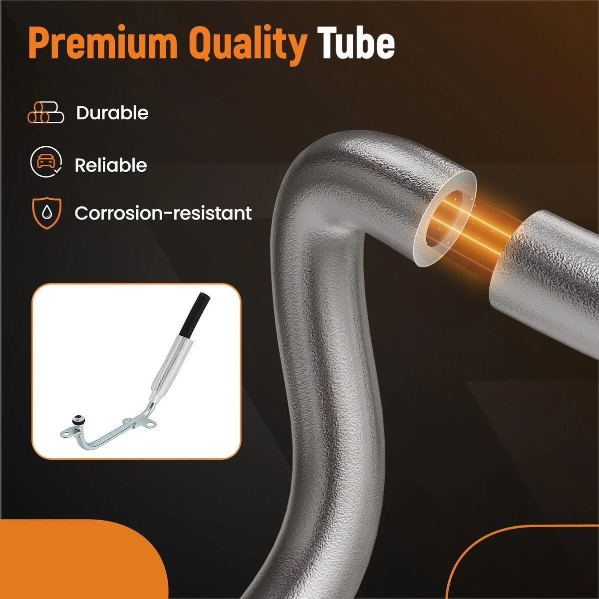 Turbo Coolant Water Line for Mercedes A250 B250 CLA250 (2013–2019) 2702032702