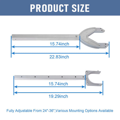 Adjustable Transom Saver 24"-36" for (SP-4000-ADJ-RB)
