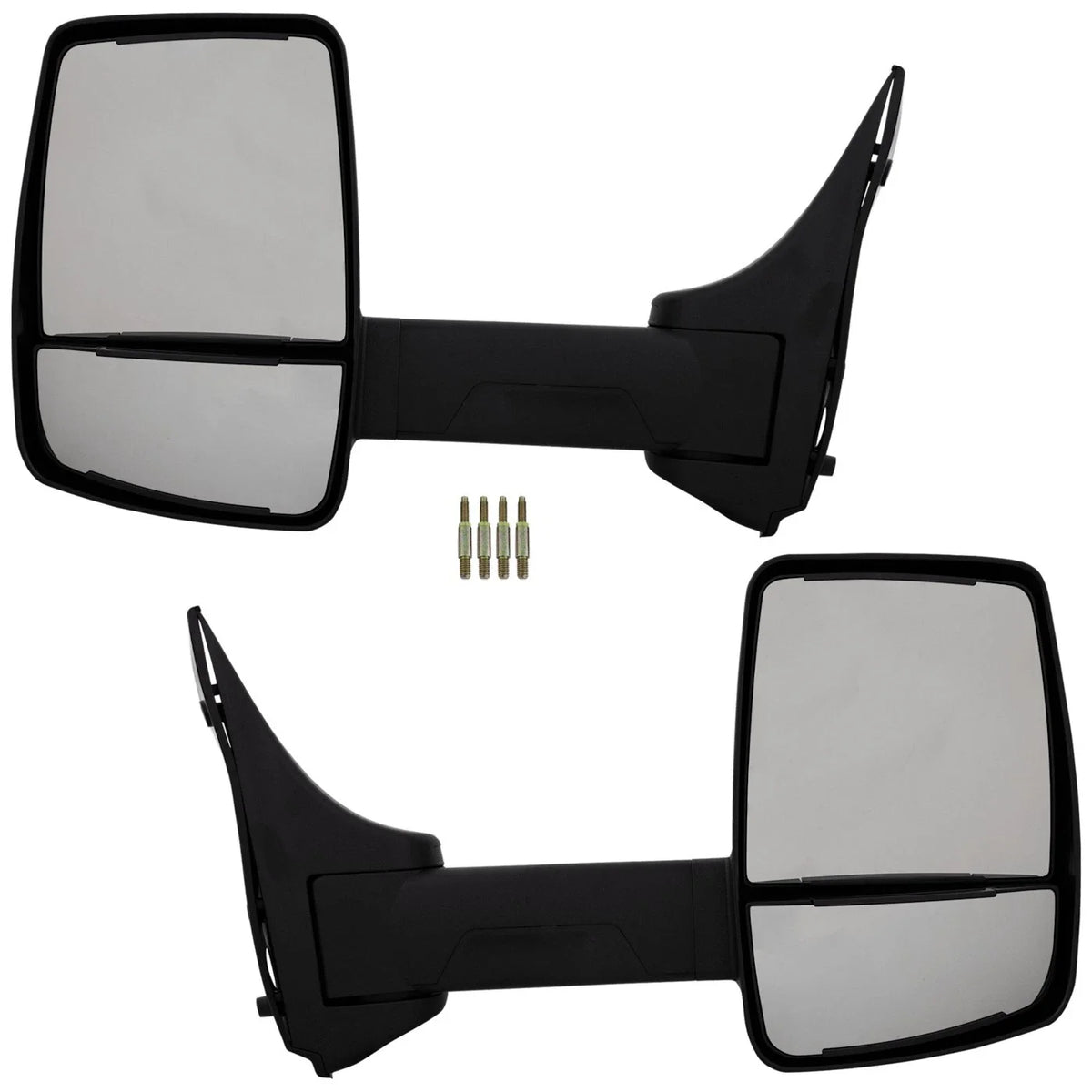 Set of 2 Manual Glass Mirrors for E250 E350 E450 E150