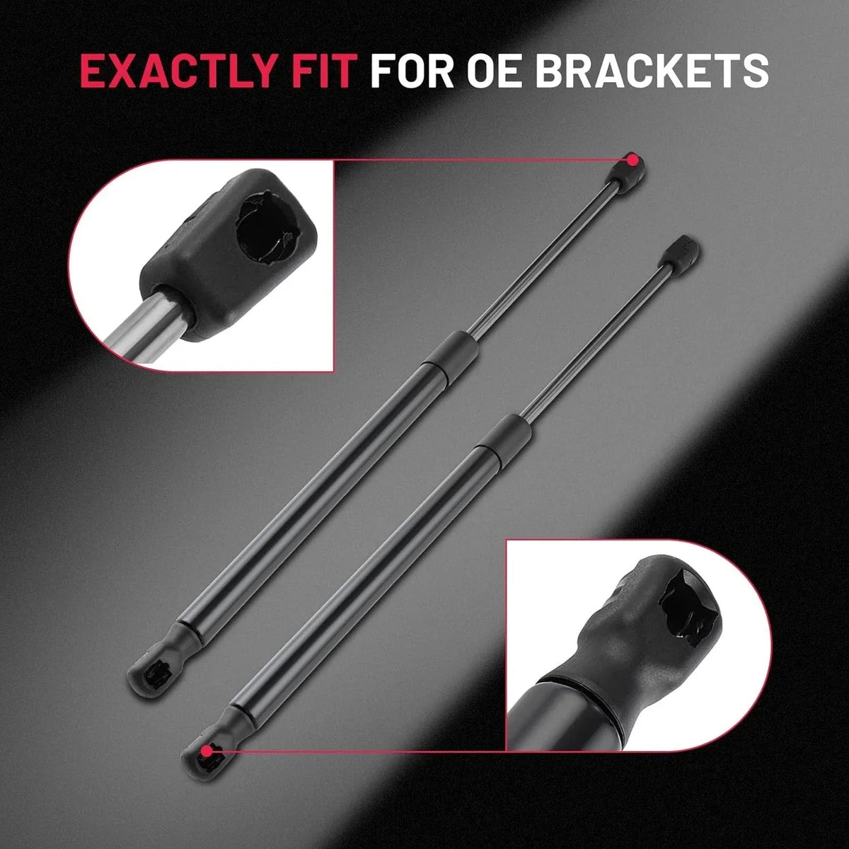 2Pcs Front Hood Lift Support Gas Struts for Infiniti QX56 (2011–2013), QX80 (2014–2016)
