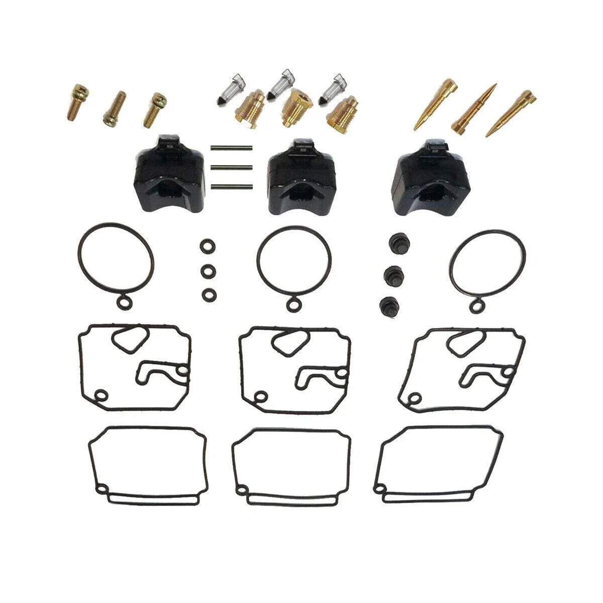 Carburetor Repair Kit for Yamaha 40-50Hp 2-Stroke Outboard (1989–2006)