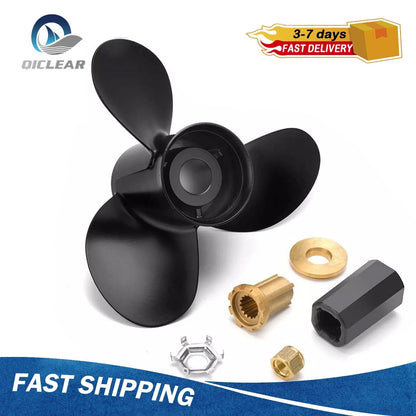 13 3/4x15 Boat Propeller for Mercury Engines 40-140hp (15 Spline, RH)